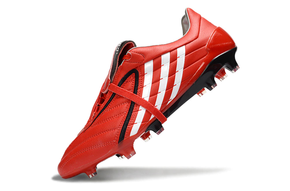 Chuteira Adidas Predator Accelerator FG - Vermelho