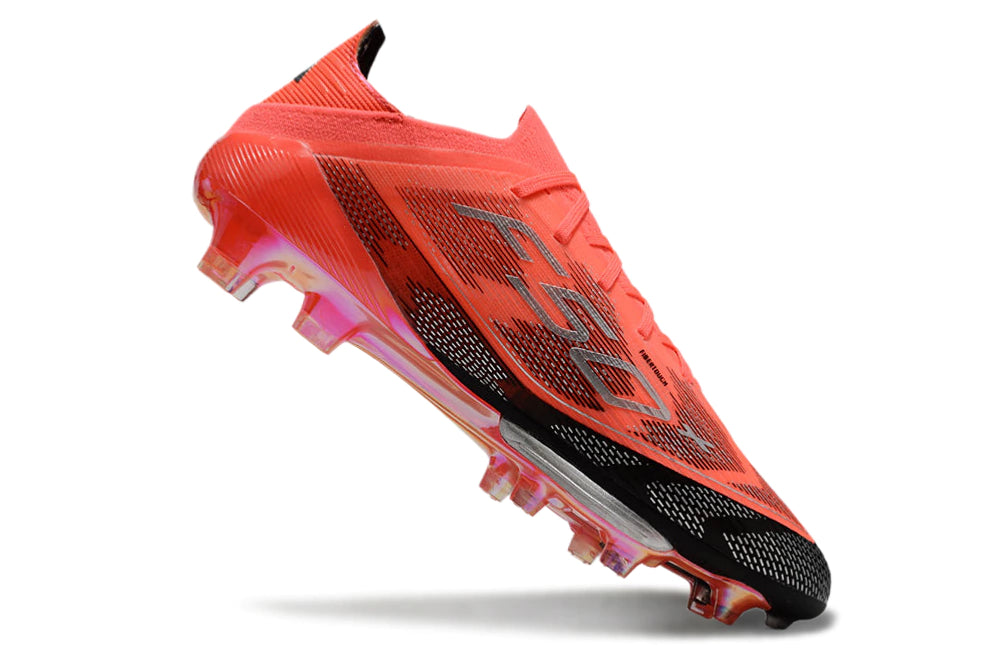Chuteira Adidas F50.1 Elite Campo - Preto/Laranja