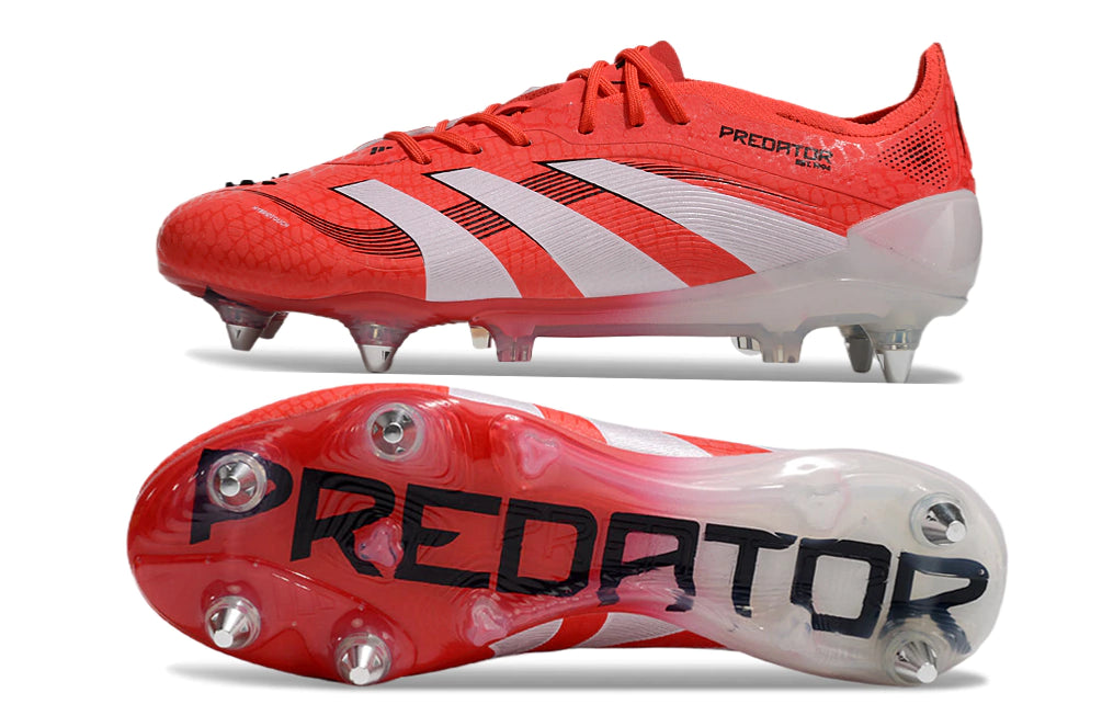 Chuteira Adidas Predator 25 Elite SG "Pure Victory"