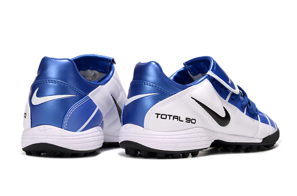 Chuteira Nike Total 90 Society - Azul/Branco