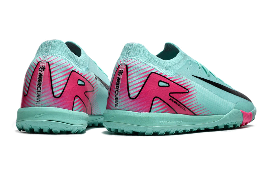 Chuteira Nike Mercurial Vapor 16 Elite Society - Azul/Rosa/Preto