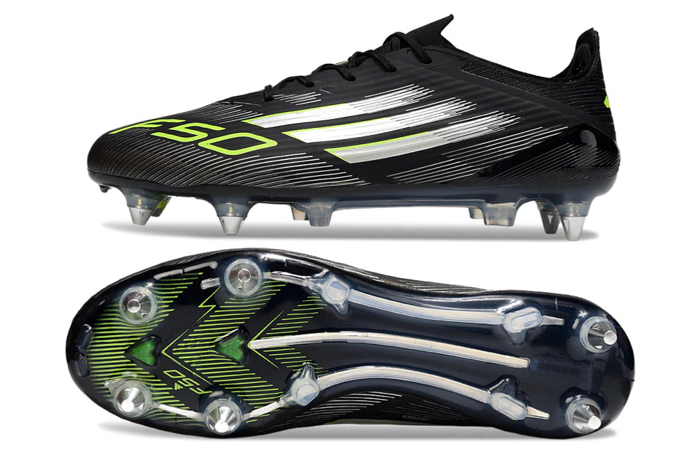 Chuteira Adidas F50 X Campo SG - Preto/Verde
