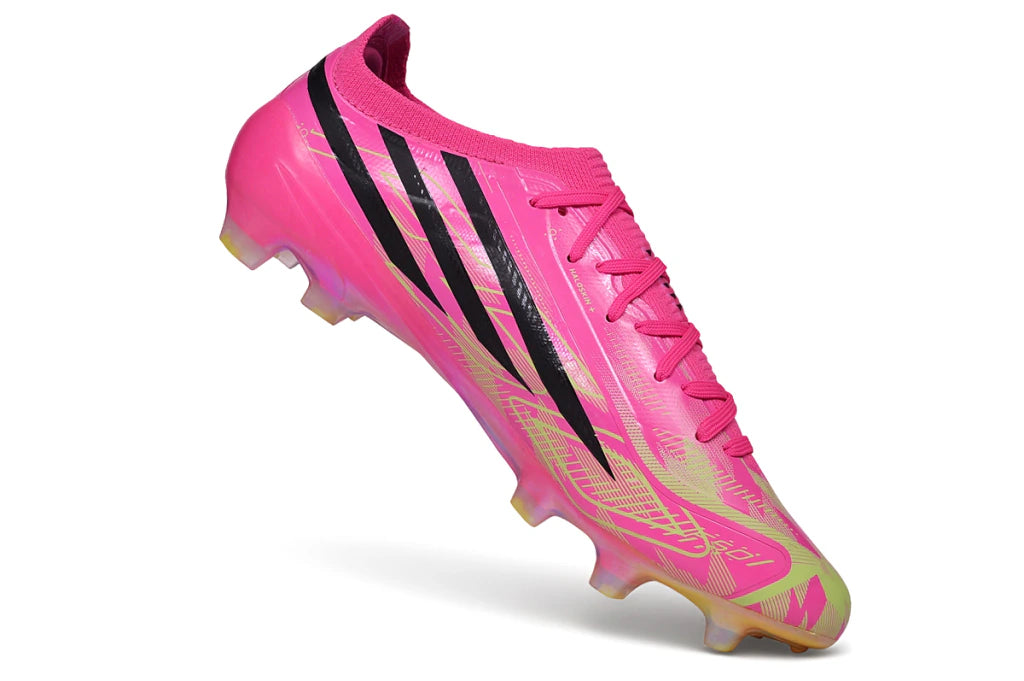 Chuteira Adidas F50 Hyperfast Eltie FG - Rosa