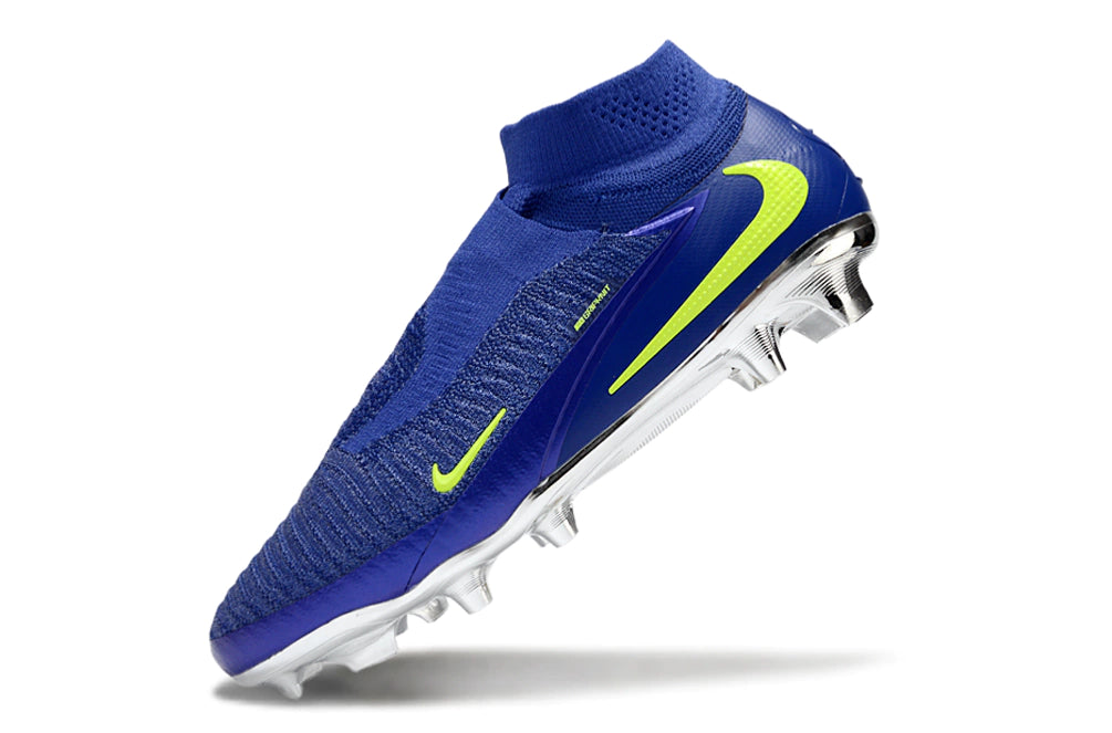 Chuteira Nike Phantom 6 Elite Botinha Campo - Azul
