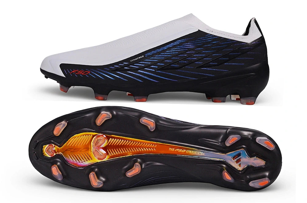 Chuteira Adidas F50 Hyperfast Laceless FG "Leather Tech Pack"