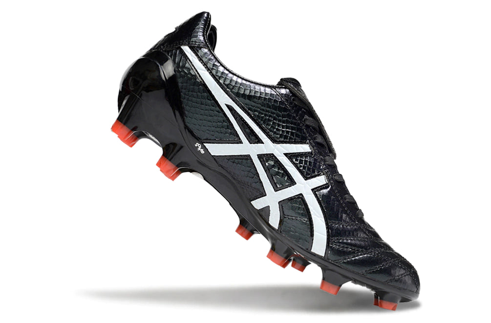 Chuteira Campo Asics Lethal Testimonial 4 IT - Preto/Branco