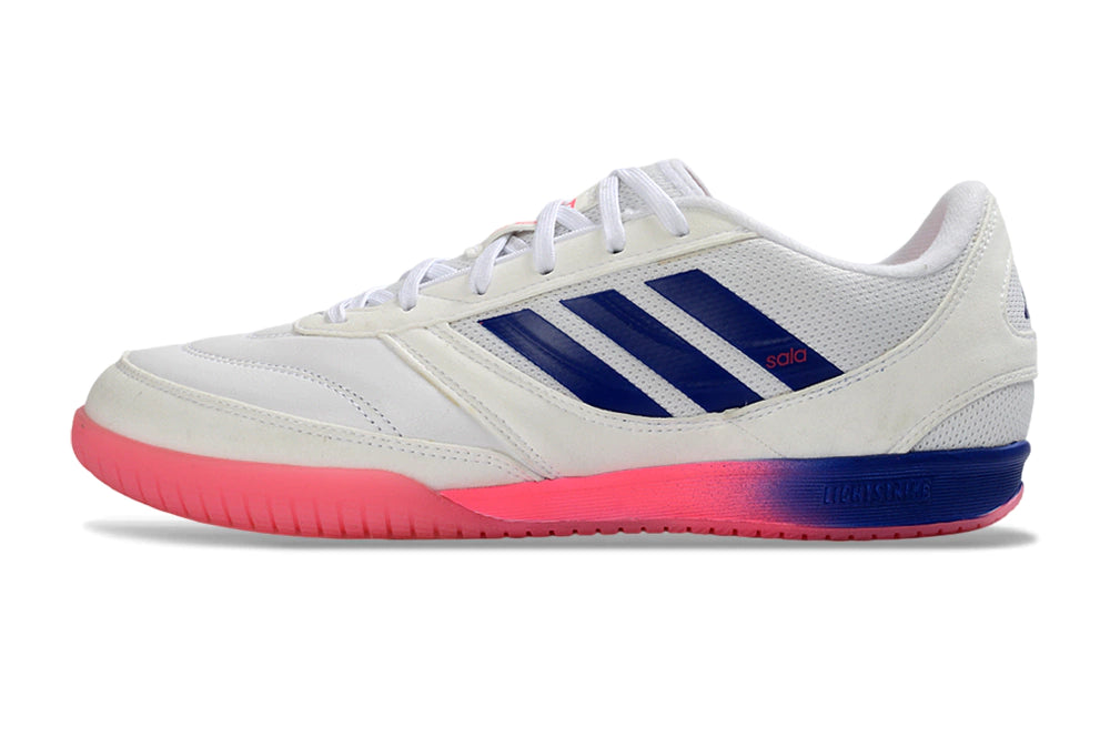 Chuteira Adidas Top Sala Competition Futsal - Branca/Rosa