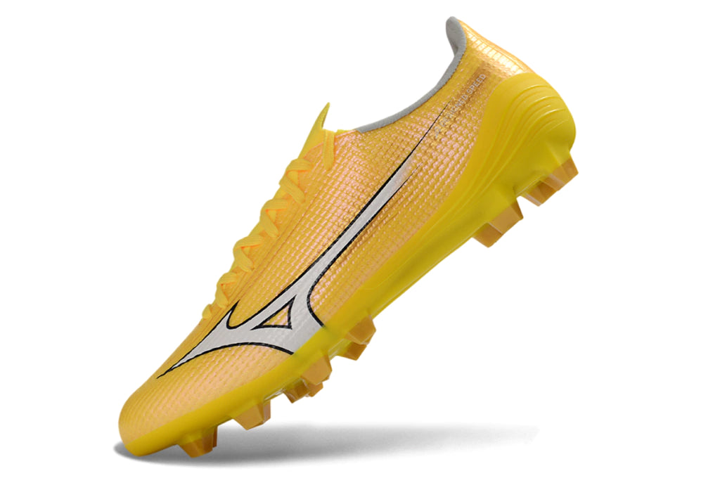 Chuteira Mizuno Alpha Japan 3 FG - Amarelo