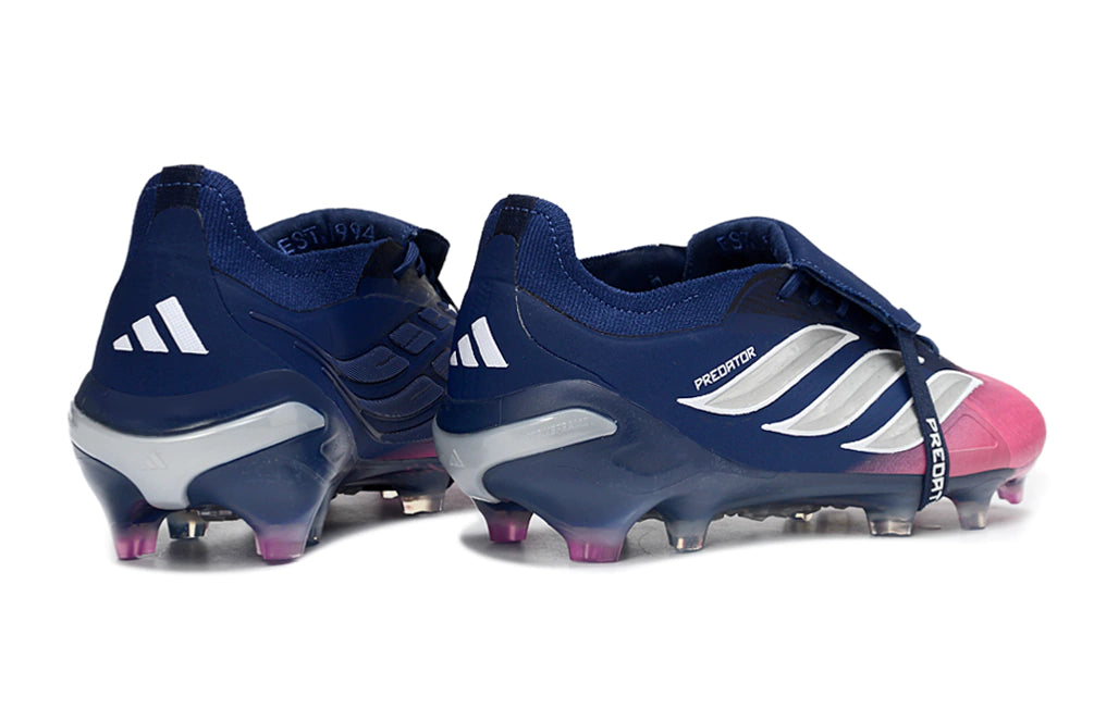Chuteira Adidas Predator Tongue 26 Elite FG - Roxo/Rosa