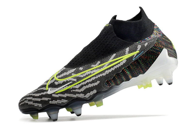 Chuteira Nike Campo Phantom GX Elite SG - Preto/Verde
