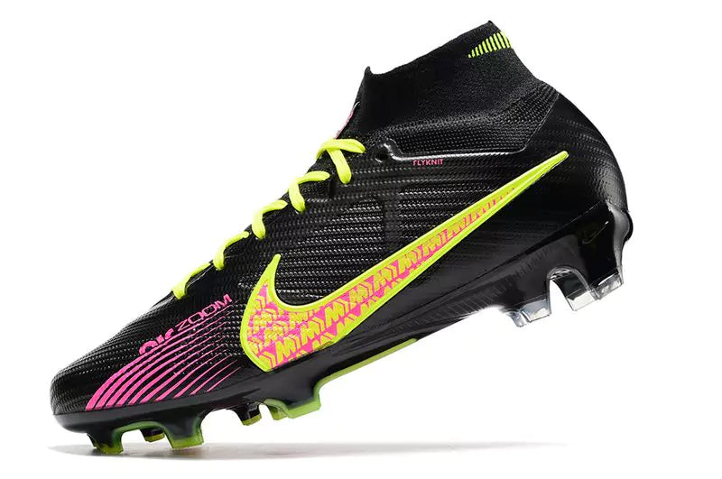 Chuteira Nike Air Zoom Mercurial Superfly 9 Elite - Preto