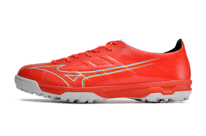 Chuteira Mizuno Alpha Made in Japan Society - Vermelho/Branco