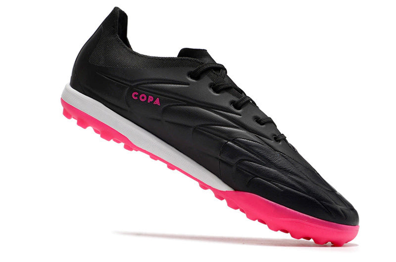 Chuteira Adidas Copa Pure.1 Society - Preto/Rosa