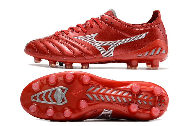 Chuteira Mizuno Morelia Neo 3 Campo FG - Vermelho