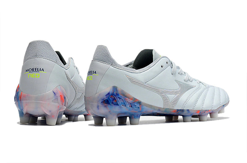 Chuteira Mizuno Morelia Neo 3 Campo FG - Azul