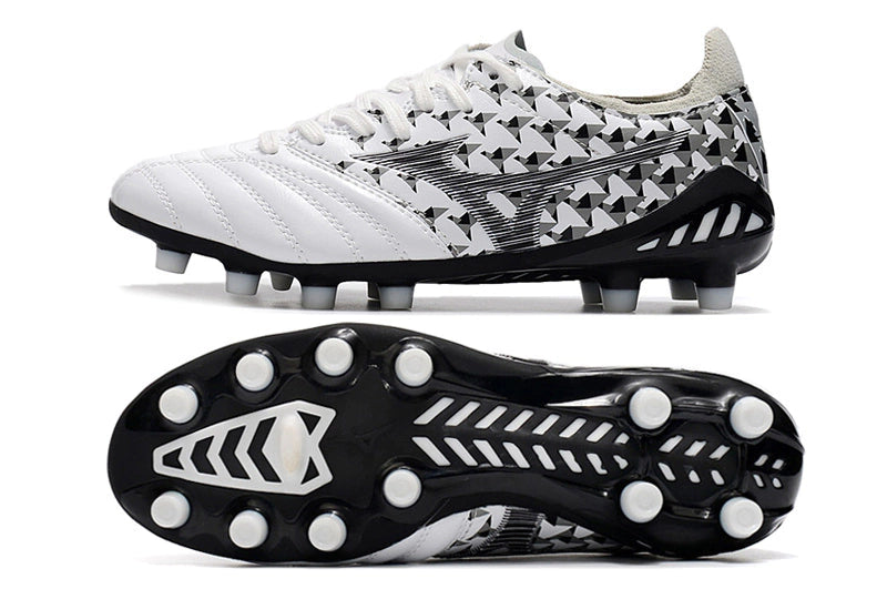 Chuteira Mizuno Morelia Neo 3 Campo FG - Branco/Preto
