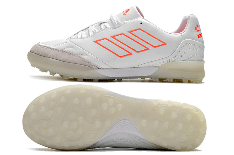 Chuteira Adidas Copa Kapitan 21 Society - Branco/Vermelho