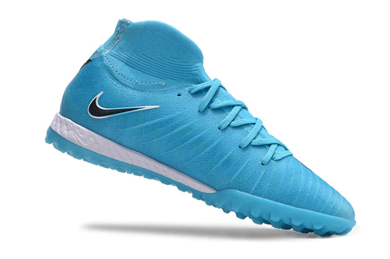 Chuteira Nike React Phantom Luna Elite Society - Azul/Preto