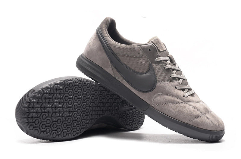 Chuteira Nike Premier 2 Futsal IC - Cinza