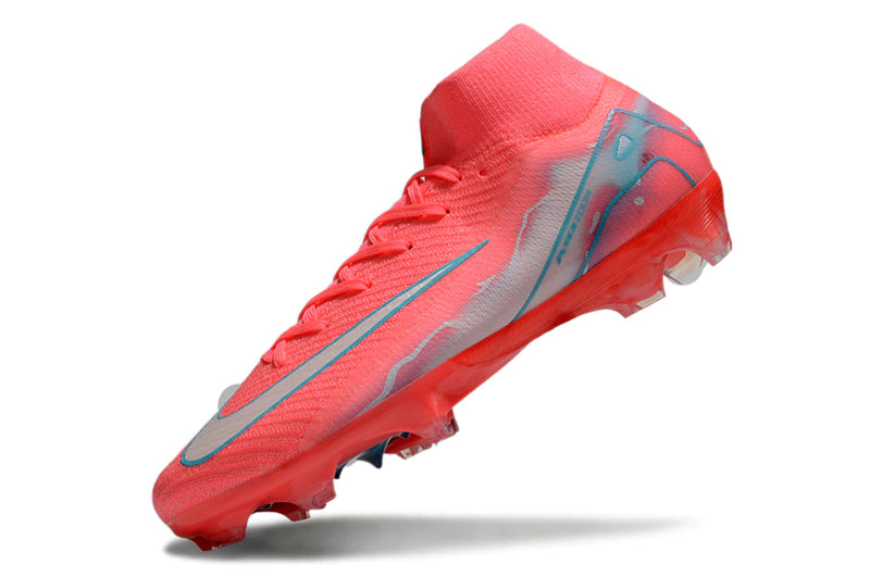 Chuteira Nike Mercurial Superfly 10 Elite Campo - Rosa/Azul