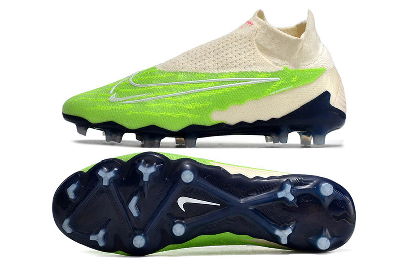 Chuteira Nike Campo Phantom GX Elite FG - Verde/Branco