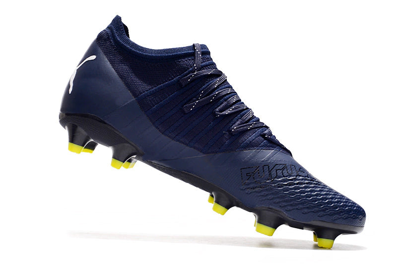 Chuteira Puma Future Z 1.3 Campo FG/AG - Azul/Verde