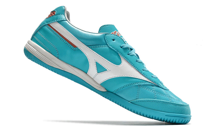 Chuteira Mizuno Morelia Sala Futsal - Azul/Branco