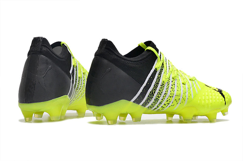 Chuteira Puma Future Z 1.3 Campo FG/AG - Preto/Verde