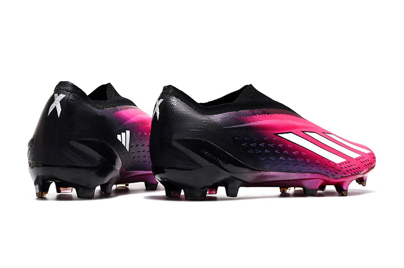 Chuteira Adidas X Speedportal+ FG - Rosa/Preto