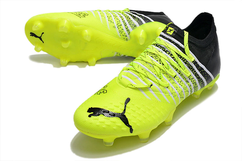 Chuteira Puma Future Z 1.3 Campo FG/AG - Preto/Verde