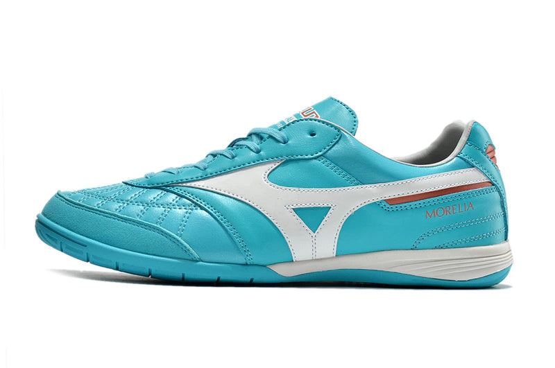 Chuteira Mizuno Morelia Sala Futsal - Azul/Branco