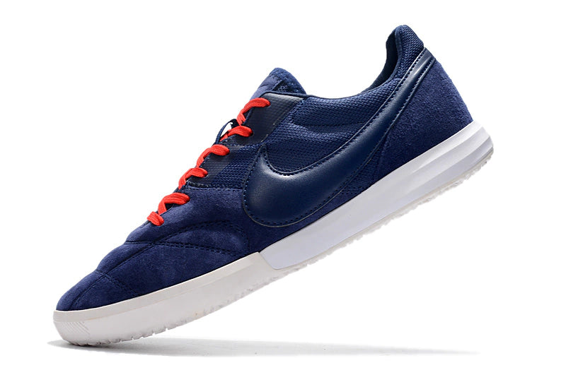 Chuteira Nike Premier 2 Futsal IC - Azul/Branco