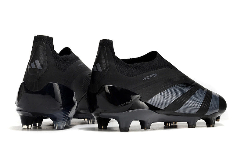 Chuteira Adidas Predstrike Elite Laceless Campo - All Black