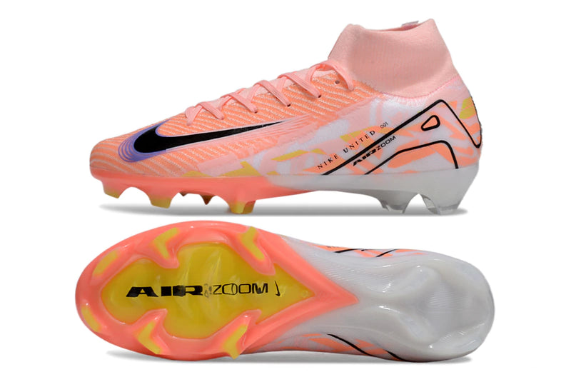 Chuteira Nike Mercurial Superfly 10 Elite Campo - Laranja/Preto