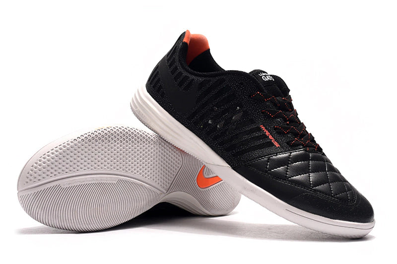 Chuteira Nike Lunar Gato Futsal - Preto/Laranja