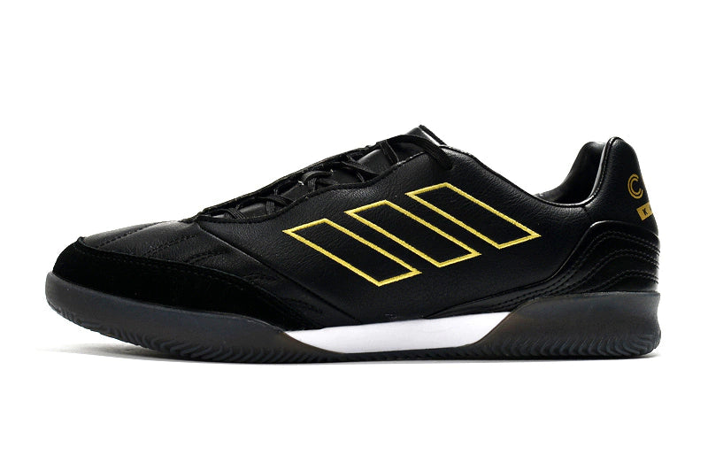 Chuteira Adidas Copa Kapitan 21 Futsal - Preto/Amarelo