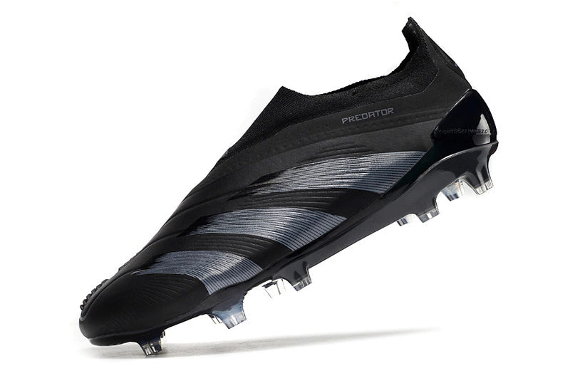 Chuteira Adidas Predstrike Elite Laceless Campo - All Black