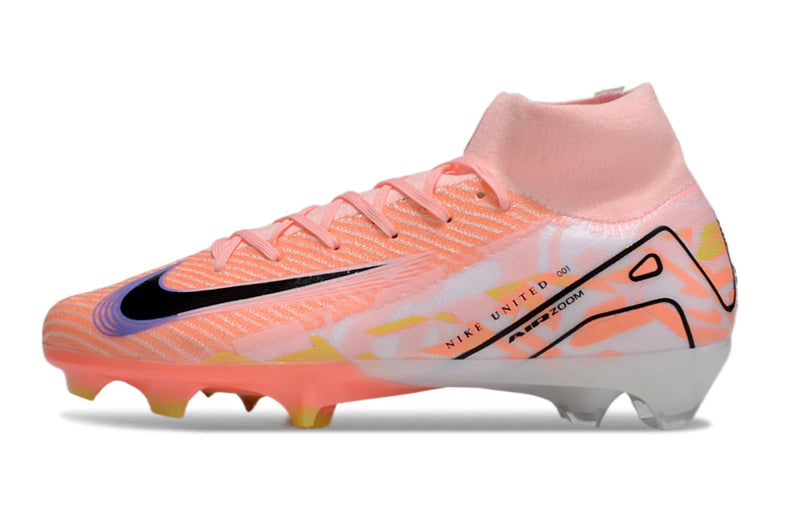 Chuteira Nike Mercurial Superfly 10 Elite Campo - Laranja/Preto