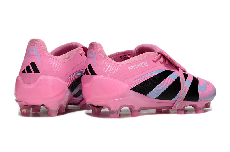 Chuteira Adidas Predator Elite 25 Campo - Rosa/Preto