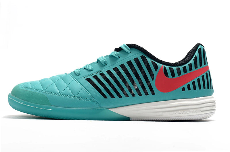Chuteira Nike Lunar Gato Futsal - Azul/Vermelho
