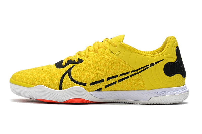 Chuteira Nike React Gato Futsal IC - Amarelo/Preto