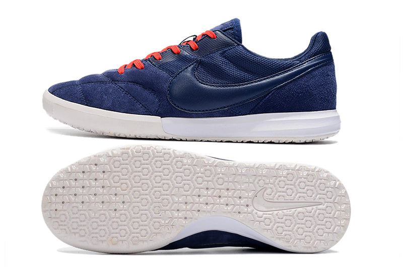 Chuteira Nike Premier 2 Futsal IC - Azul/Branco