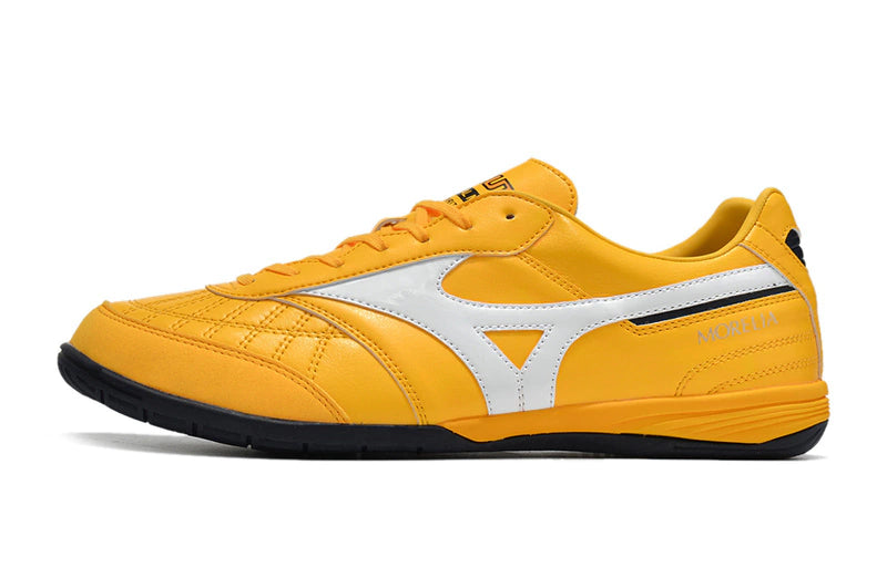 Chuteira Mizuno Morelia Sala Futsal - Amarelo/Branco