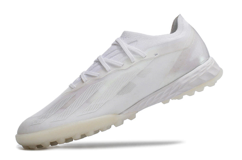 Chuteira Adidas X CrazyFast.1 Society TF - All White