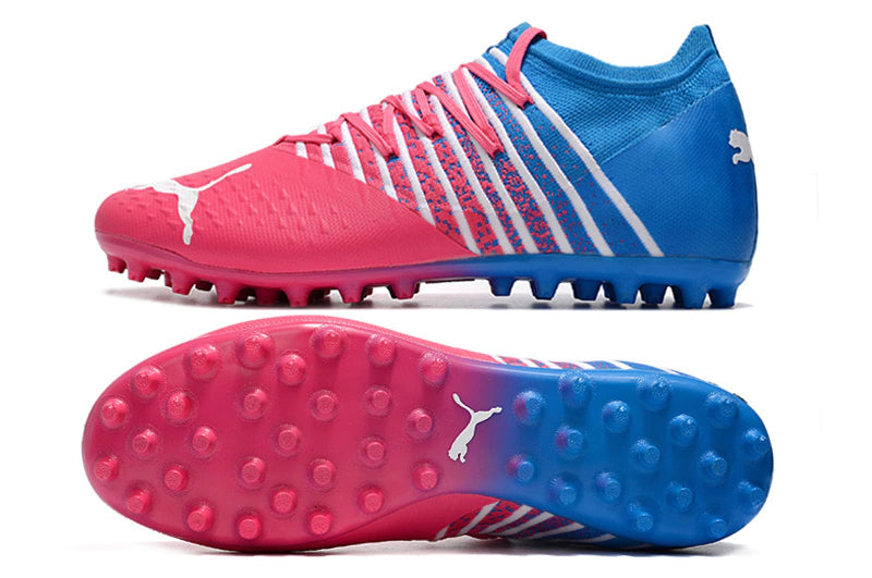 Chuteira Puma Future Z 1.4 MG - Azul/Rosa