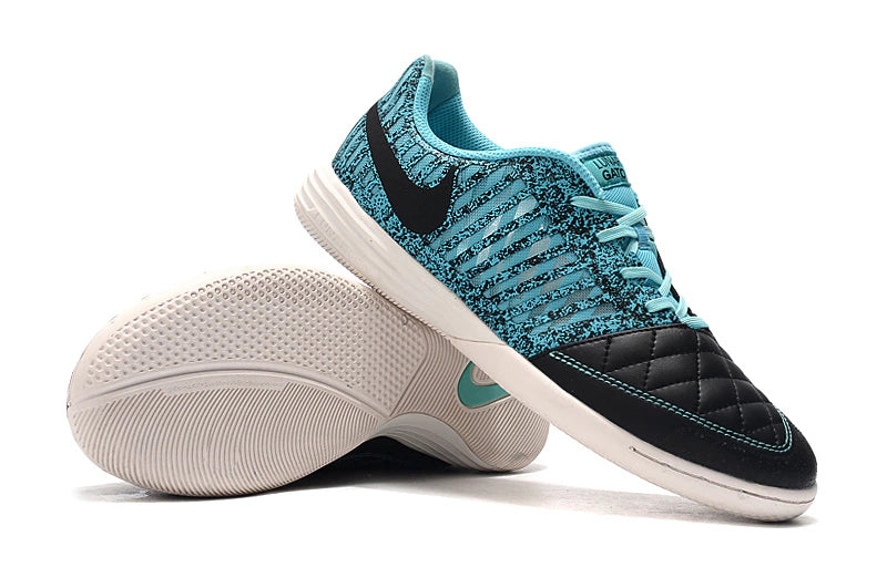 Chuteira Nike Lunar Gato Futsal - Azul/Preto