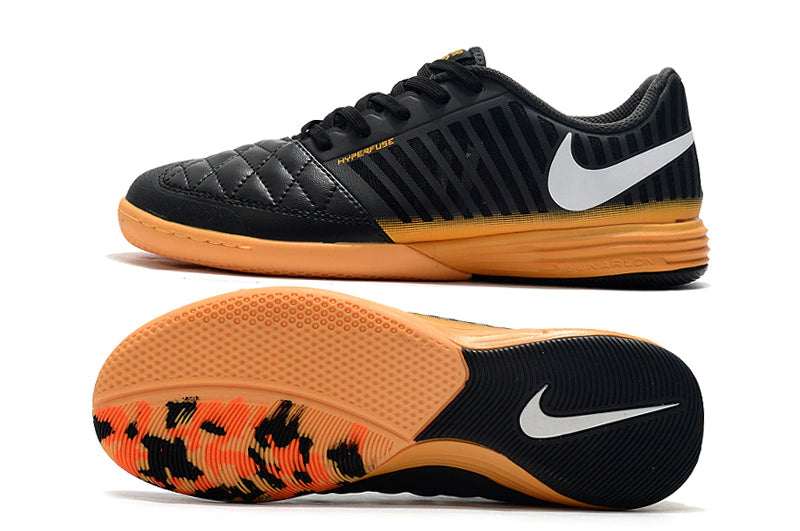 Chuteira Nike Lunar Gato Futsal - Preto/Amarelo