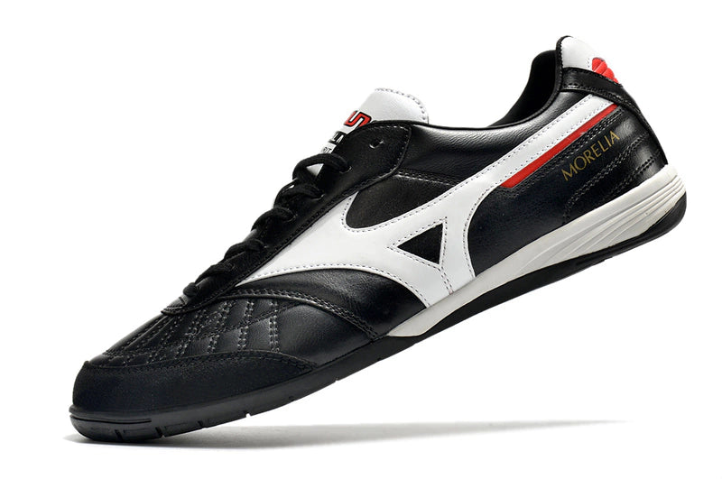 Chuteira Mizuno Morelia Sala Futsal - Branco/Preto