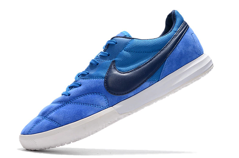 Chuteira Nike Premier 2 Futsal IC - Azul/Branco