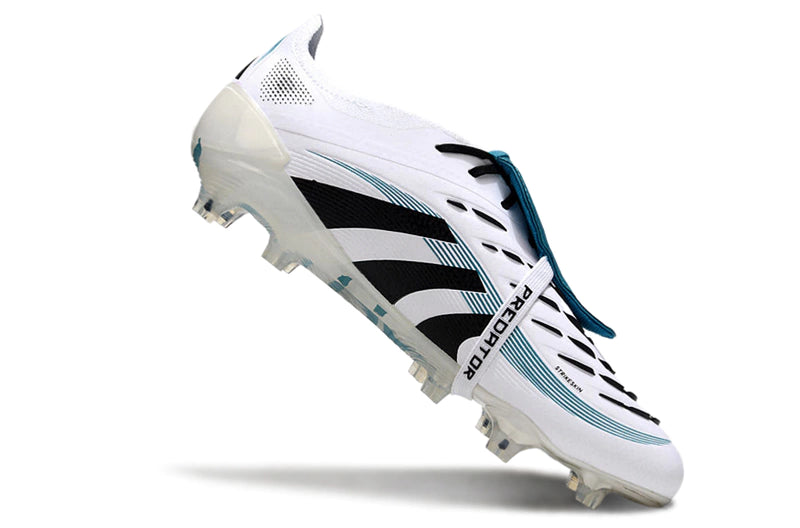 Chuteira Adidas Predator Elite 25 Campo - Branco/Preto